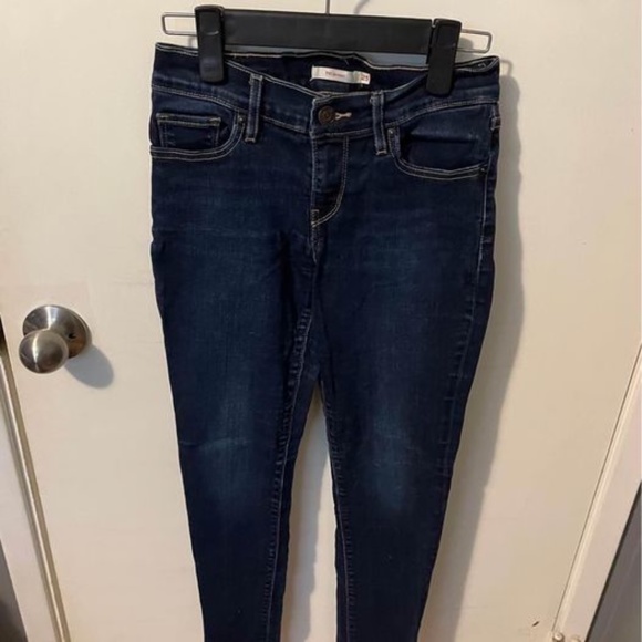 711 Levi's Skinny jeans (dark blue) - Picture 3 of 5